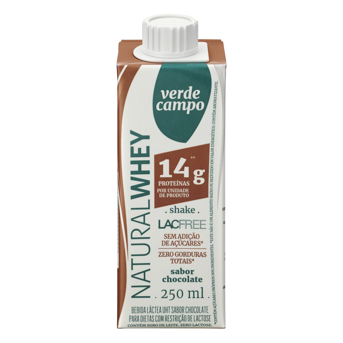 Shake 14g Whey Verde Campo 250ml