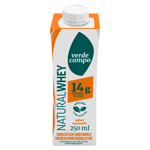 Shake 14g Whey Verde Campo 250ml