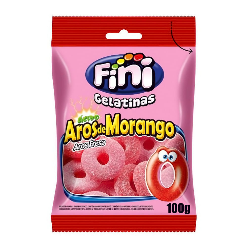 Bala Gelatina Fini 80g
