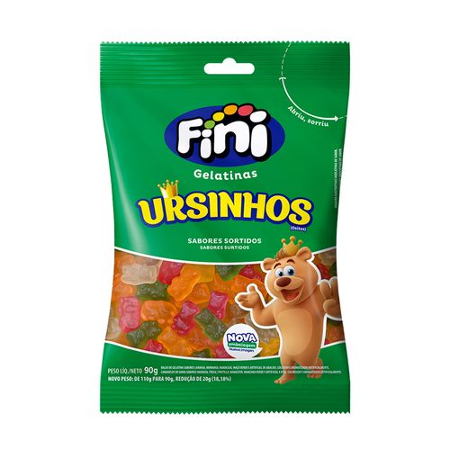 Bala Gelatina Fini 90g