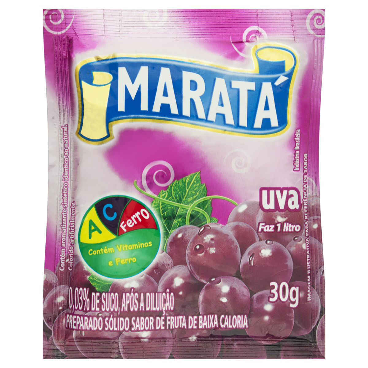Refresco Marata Uva 30g
