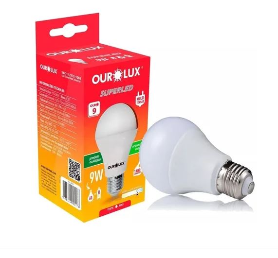Lampada Ourolux 9w