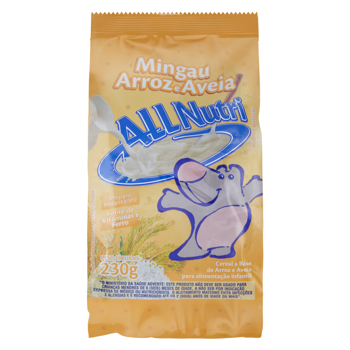 Mingau All Nutri Sc 180g