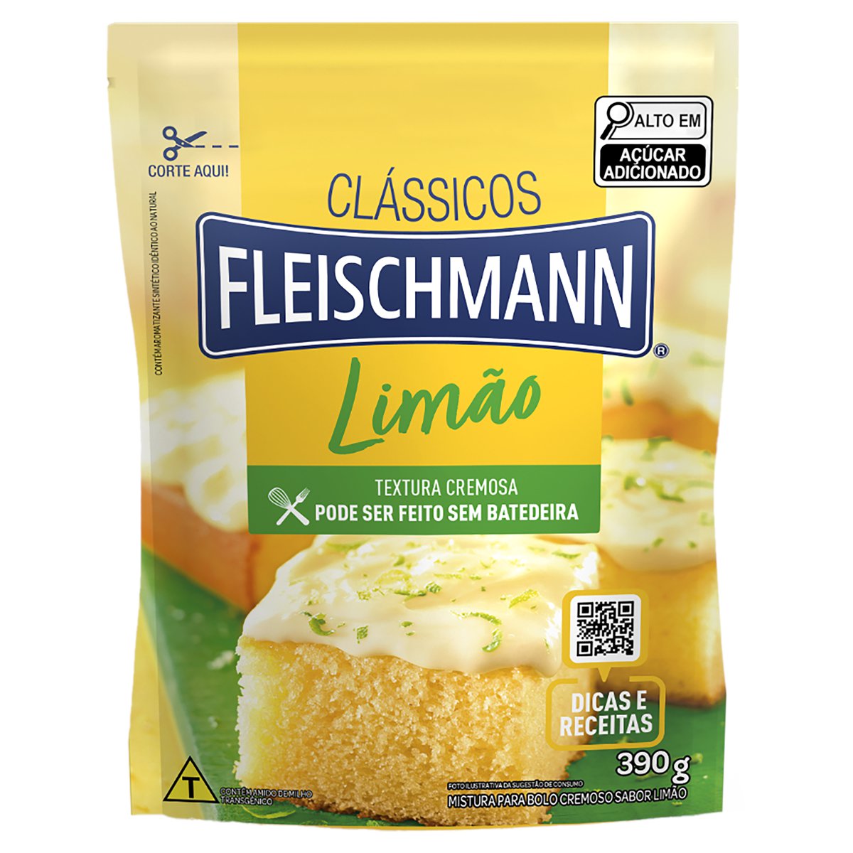 Mistura Bolo Fleischmann 390g