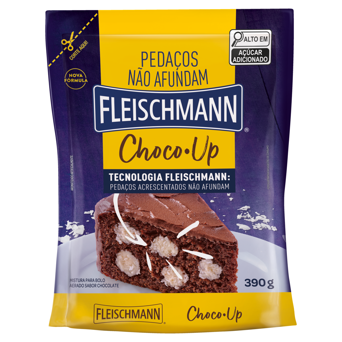 Mistura Bolo Fleischmann 390g