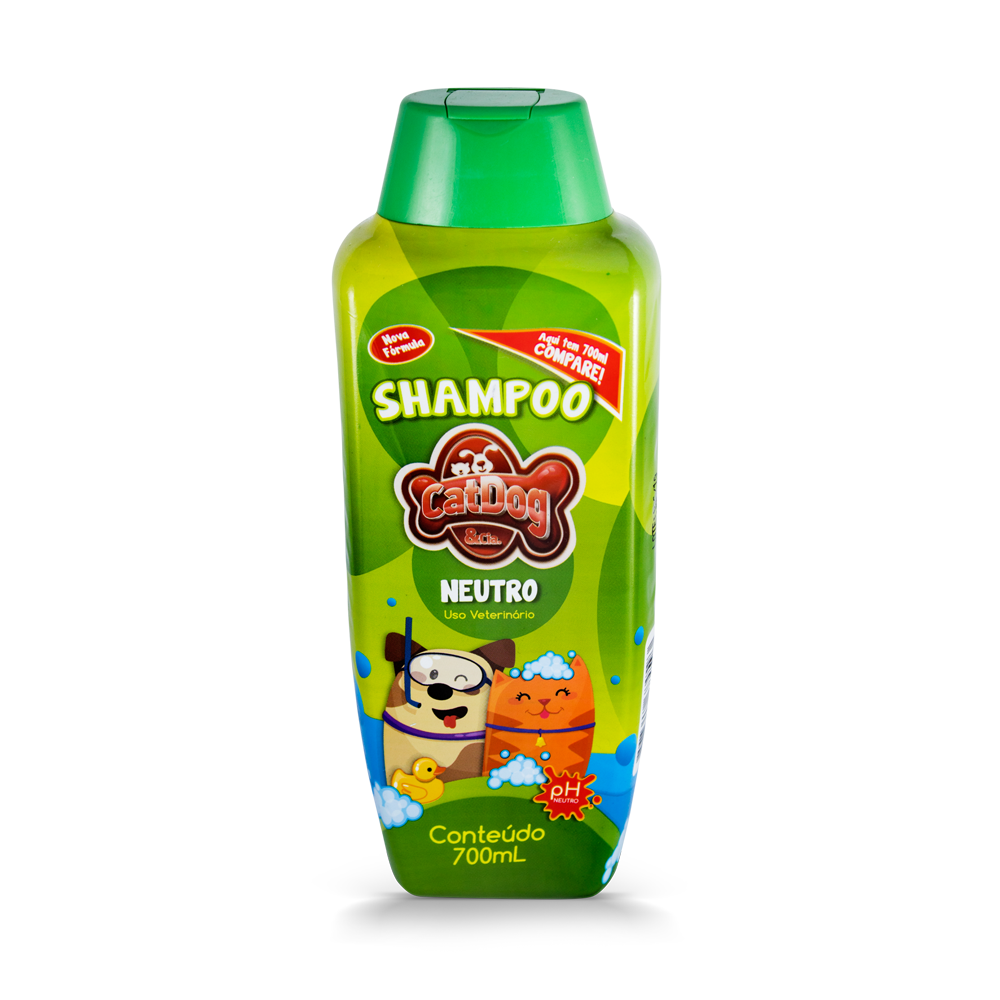 Shampoo Neutro 2x1 700ml Cat Dog
