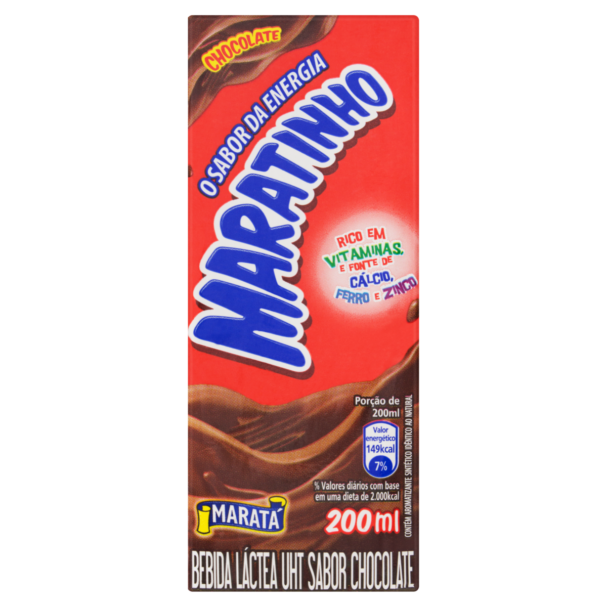 Achocolatado Liquido Maratinho 200ml