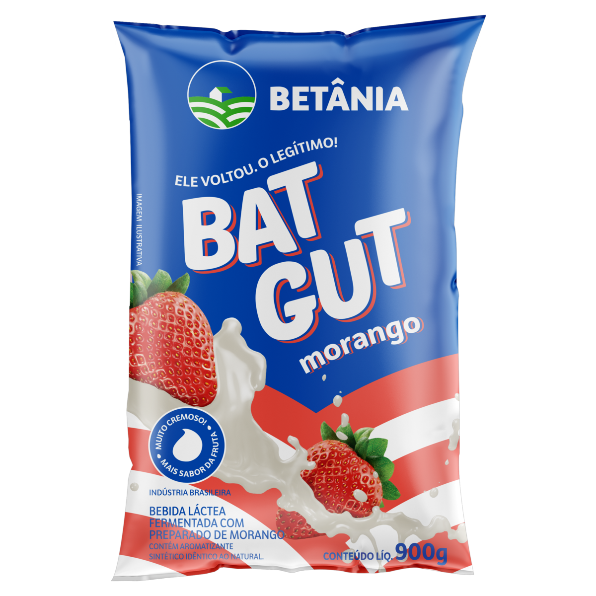 Bebida Lactea Bat Gut Betania Sc 900g