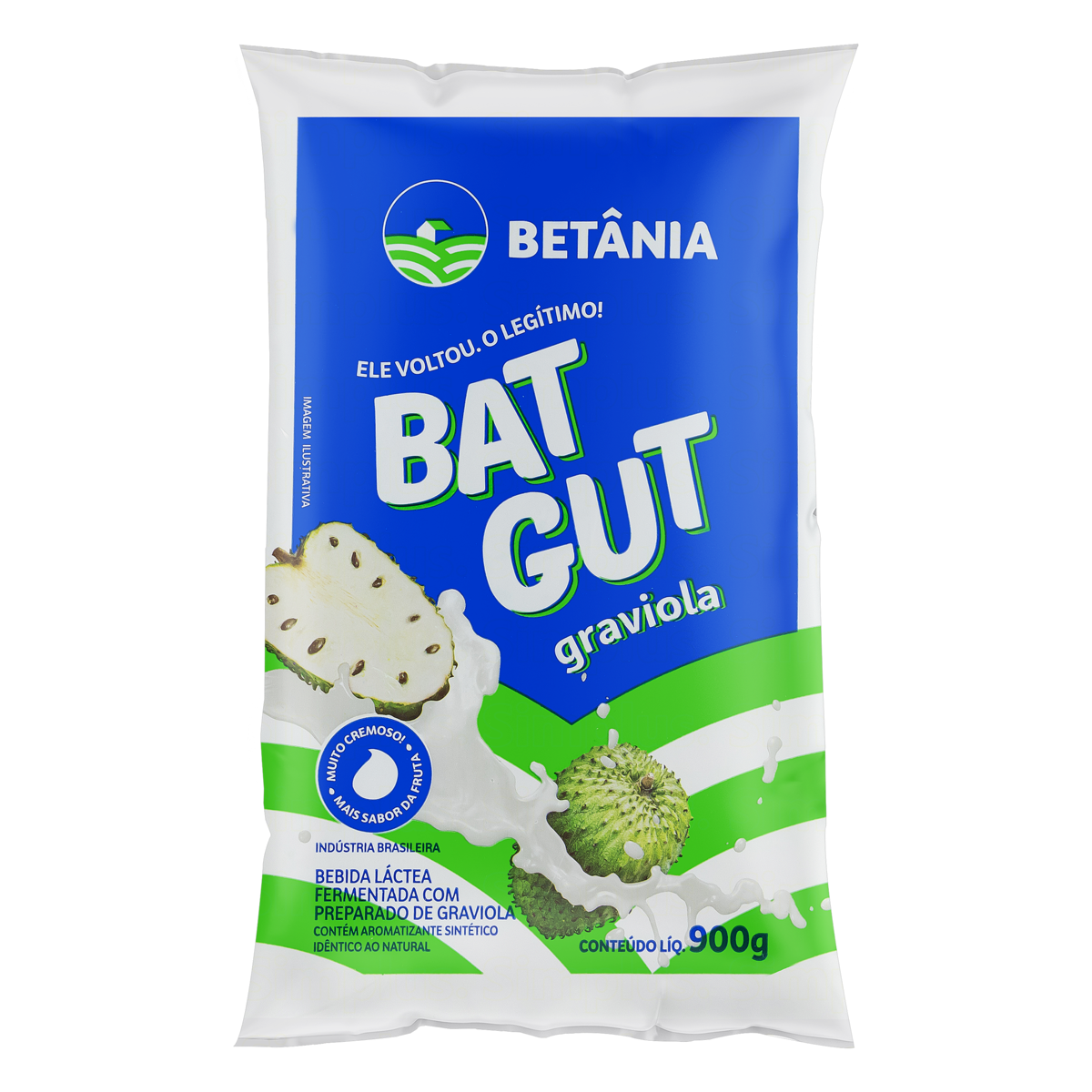 Bebida Lactea Bat Gut Betania Sc 900g