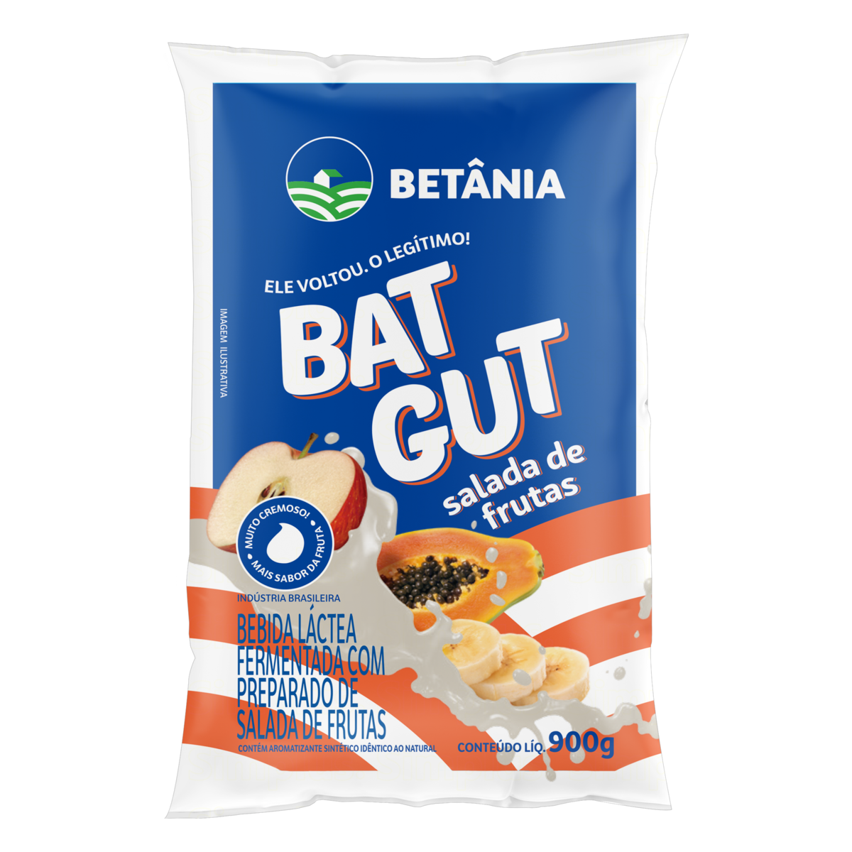 Bebida Lactea Bat Gut Betania Sc 900g