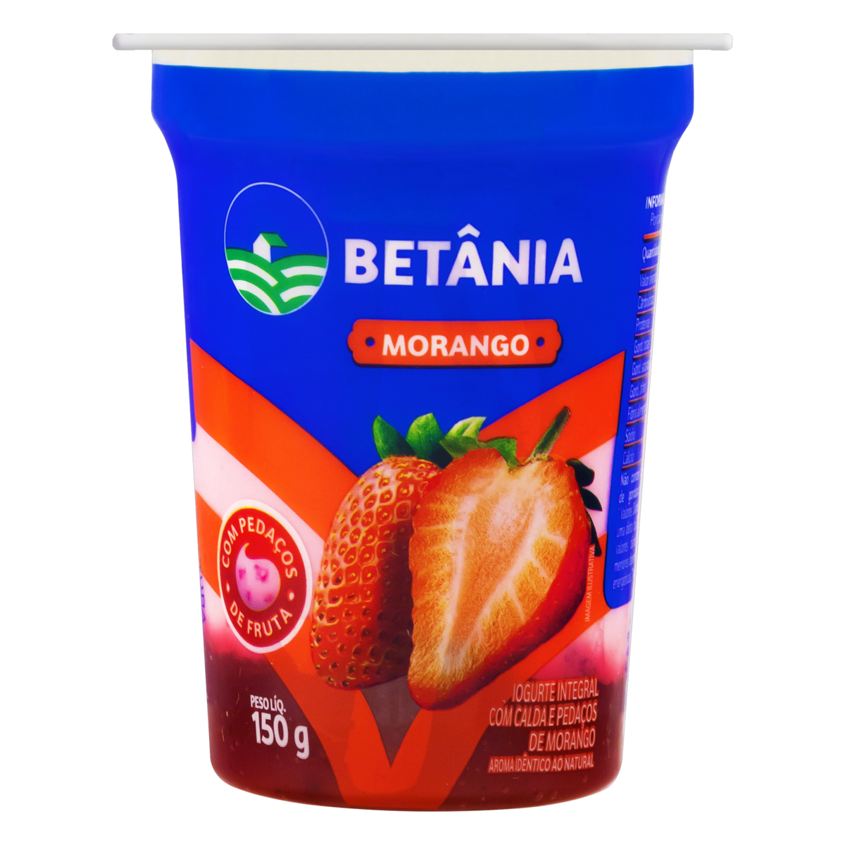 Iogurte Bicamadas Betania Cp 150g
