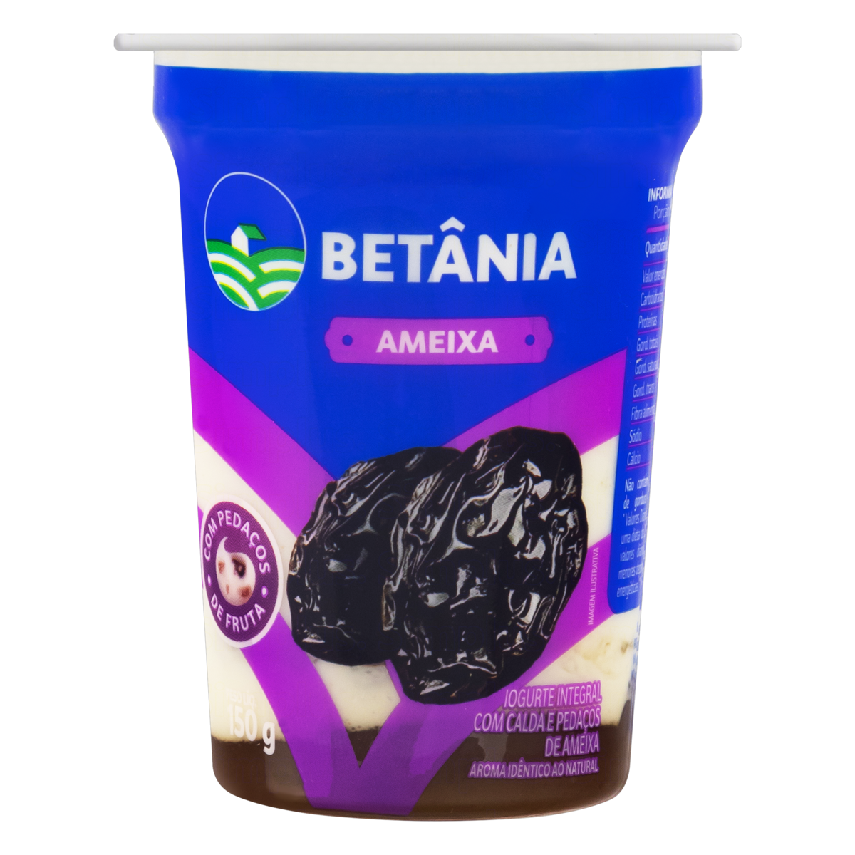 Iogurte Bicamadas Betania Cp 150g