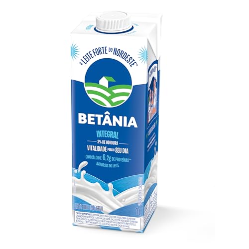 Leite Betania Integral C/Tampa 1l