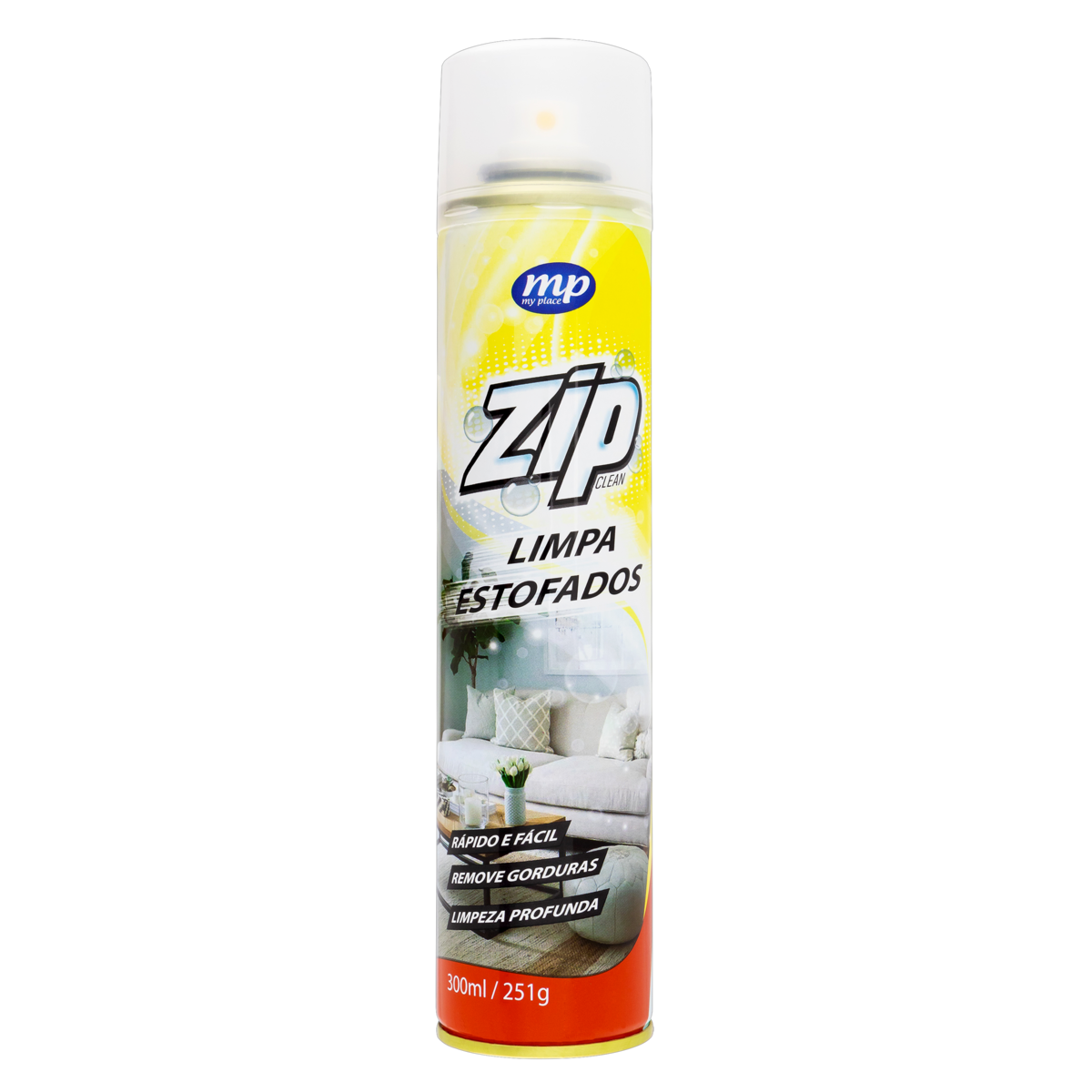 Limpa Estofado Spray Zip 300ml