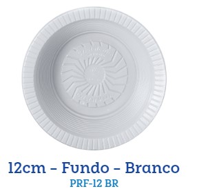 Prato Descartaveis Cristalcopo 12cm 10un