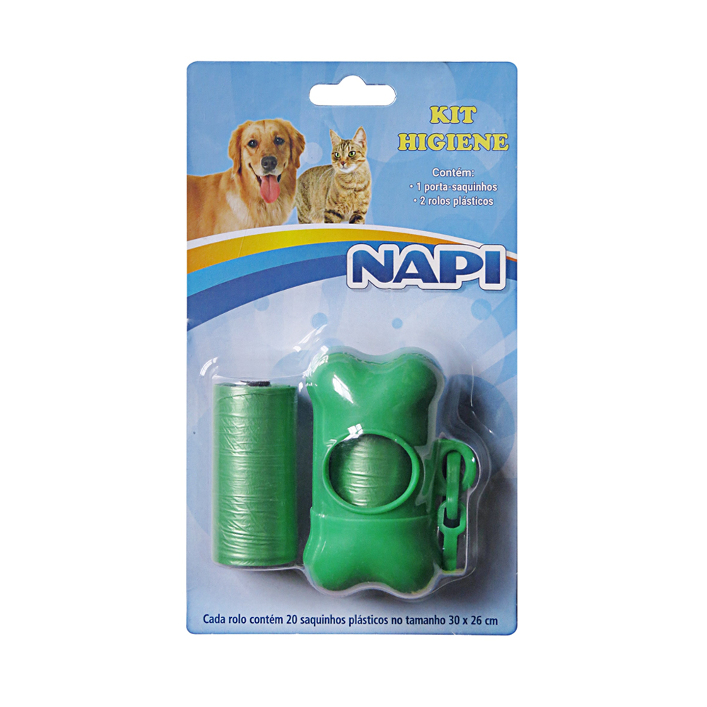 Kit Higiênico Cata Caca C/2 Refis Napi