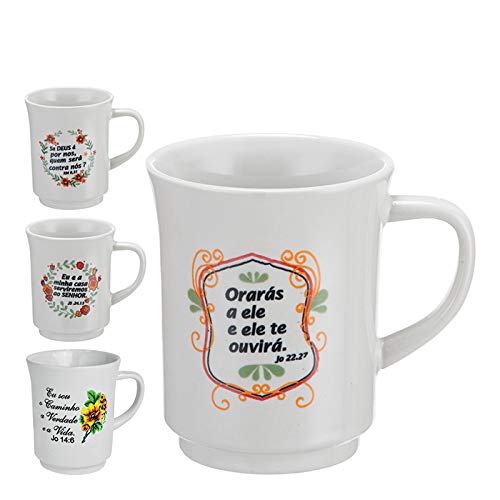 Caneca Salmos Hr Porcelanas