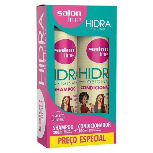 Kit Shampoo 300ml+cond Salon Line 300ml