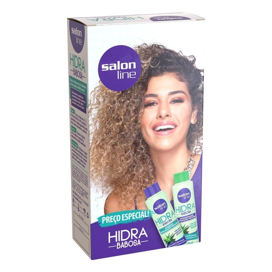 Kit Shampoo 300ml+cond Salon Line 300ml