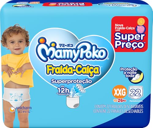 Fralda Descartavel Mamy Poko Xxg C/22un