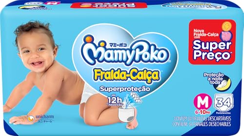 Fralda Descartavel Mamy Poko m C/34un