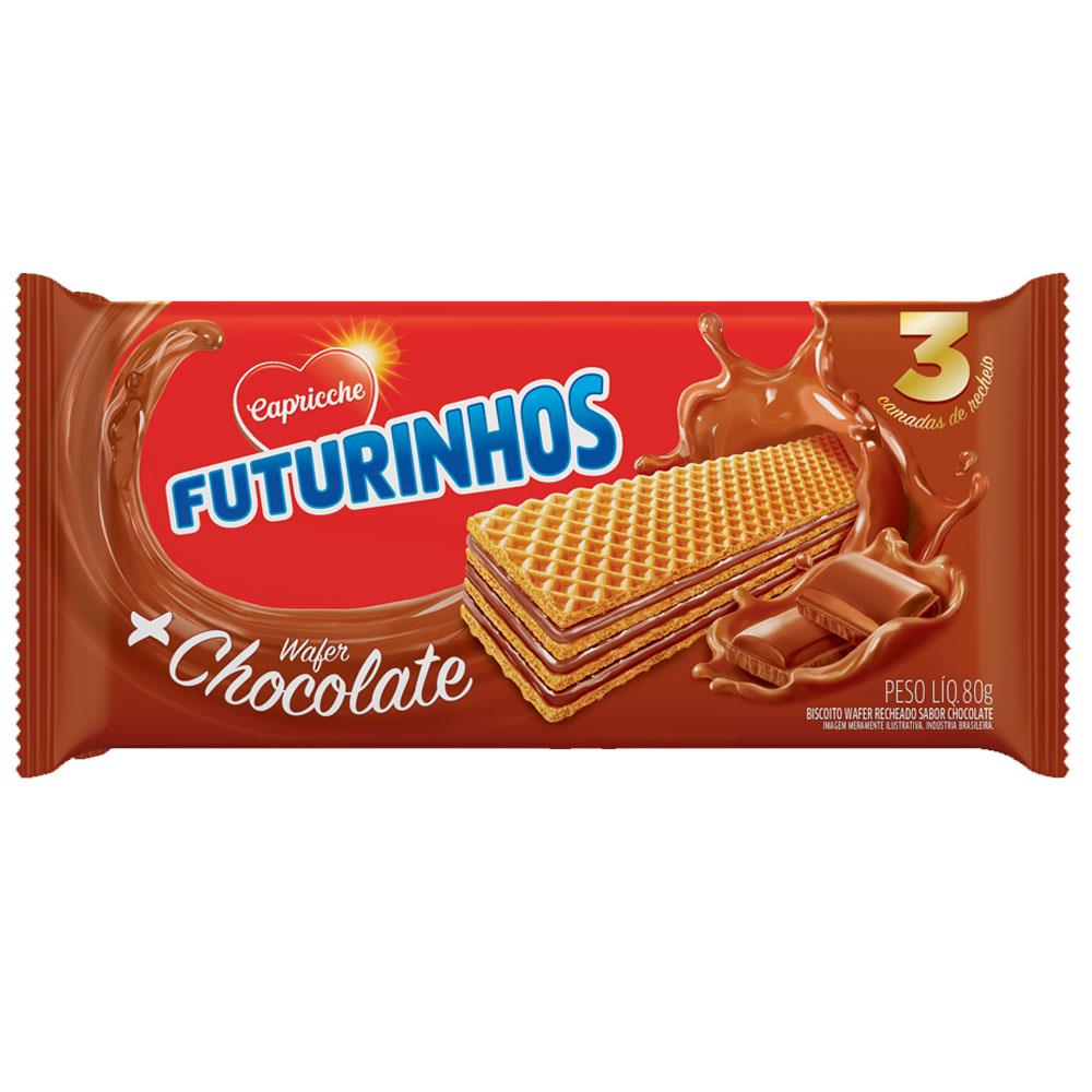 Biscoito Wafer Futurinhos 80g