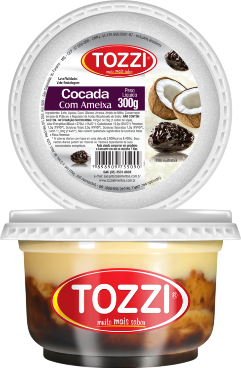 Cocada C/Ameixa Tozzi 300g