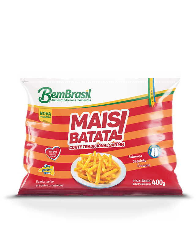 Batata Frita Mais Batata 400g