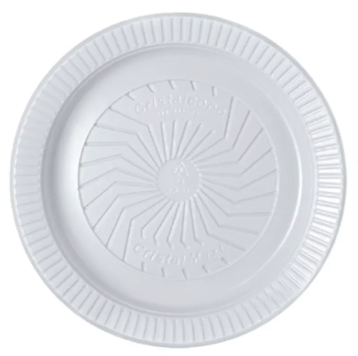 Prato Descartaveis Cristalcopo 15cm 10un