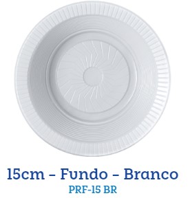 Prato Descartaveis  Cristalcopo 15cm 10un