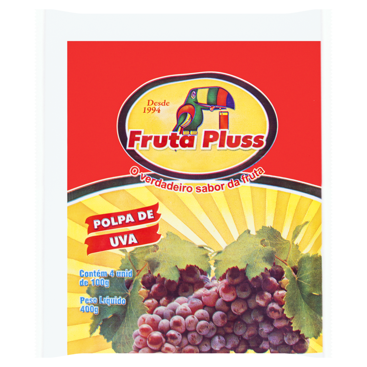 Polpa De Fruta Fruta Pluss 400g