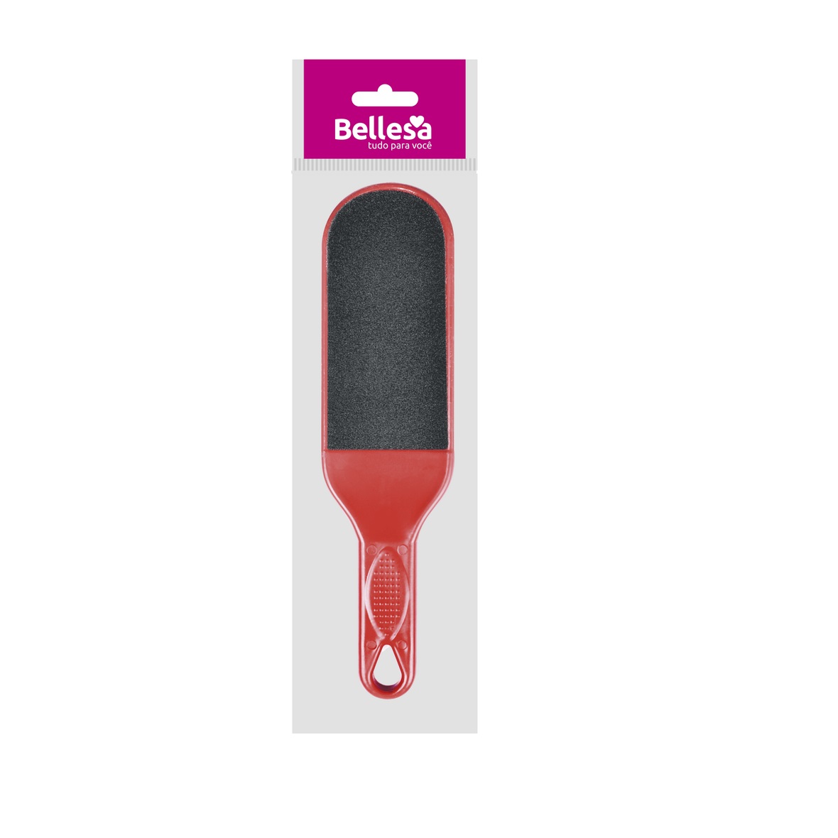 Lixa P/ Pes Plastica Basic Bellesa C/1