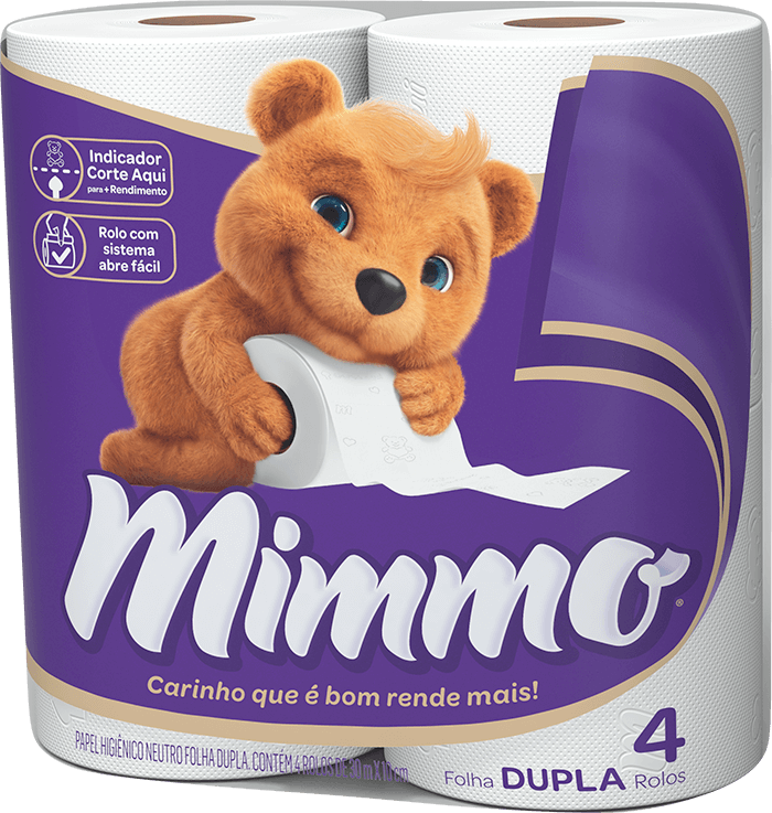 Papel Higienico Mimmo 30m 4un