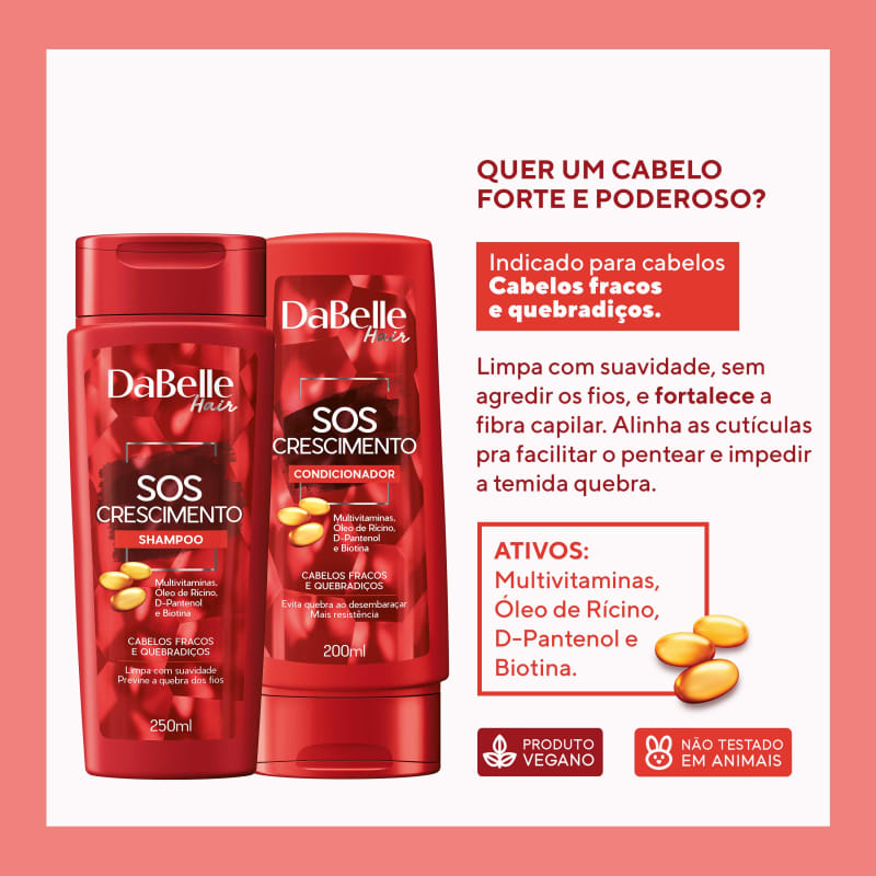Kit Sha+cond Dabelle 250ml+175ml