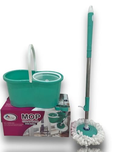 Mop Giratoria C/ Roda Seu Lar 8l Un