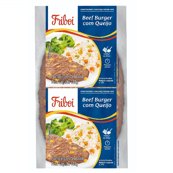 Beef Burger Friboi 120g