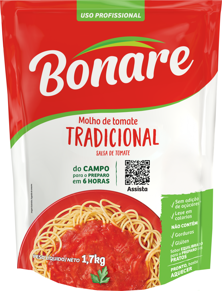Molho Tomate Bonare Sc 1,7kg