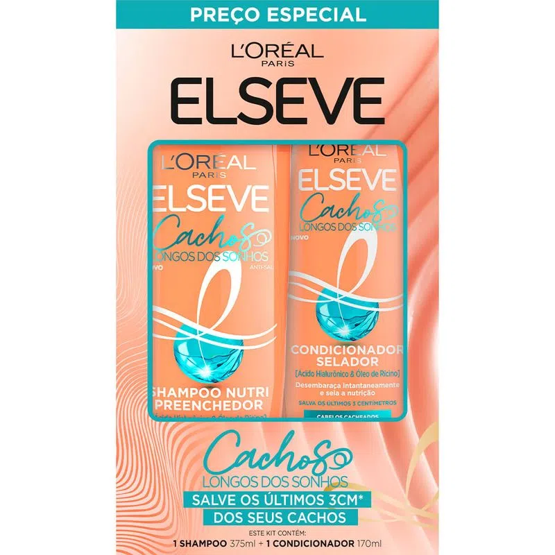 Kit Sha+cond Elseve 375ml+170ml