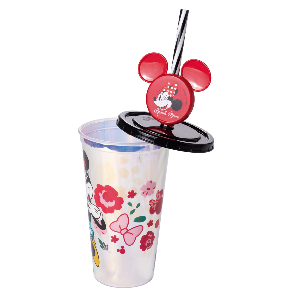 Copo Refri C/ Ping e Canudo Plasutil 500ml