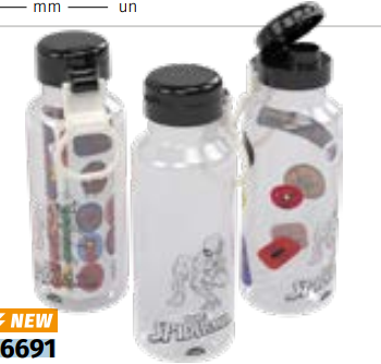 Garrafa Fun Abre Facil Plasutil 600ml