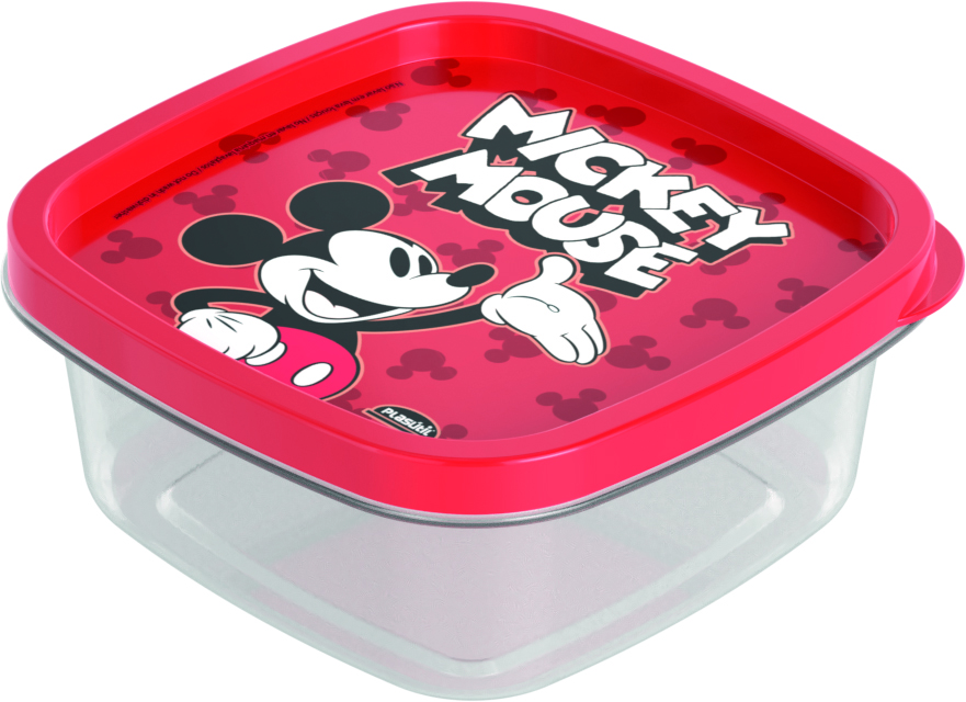 Pote Quadrado Plasutil 580ml