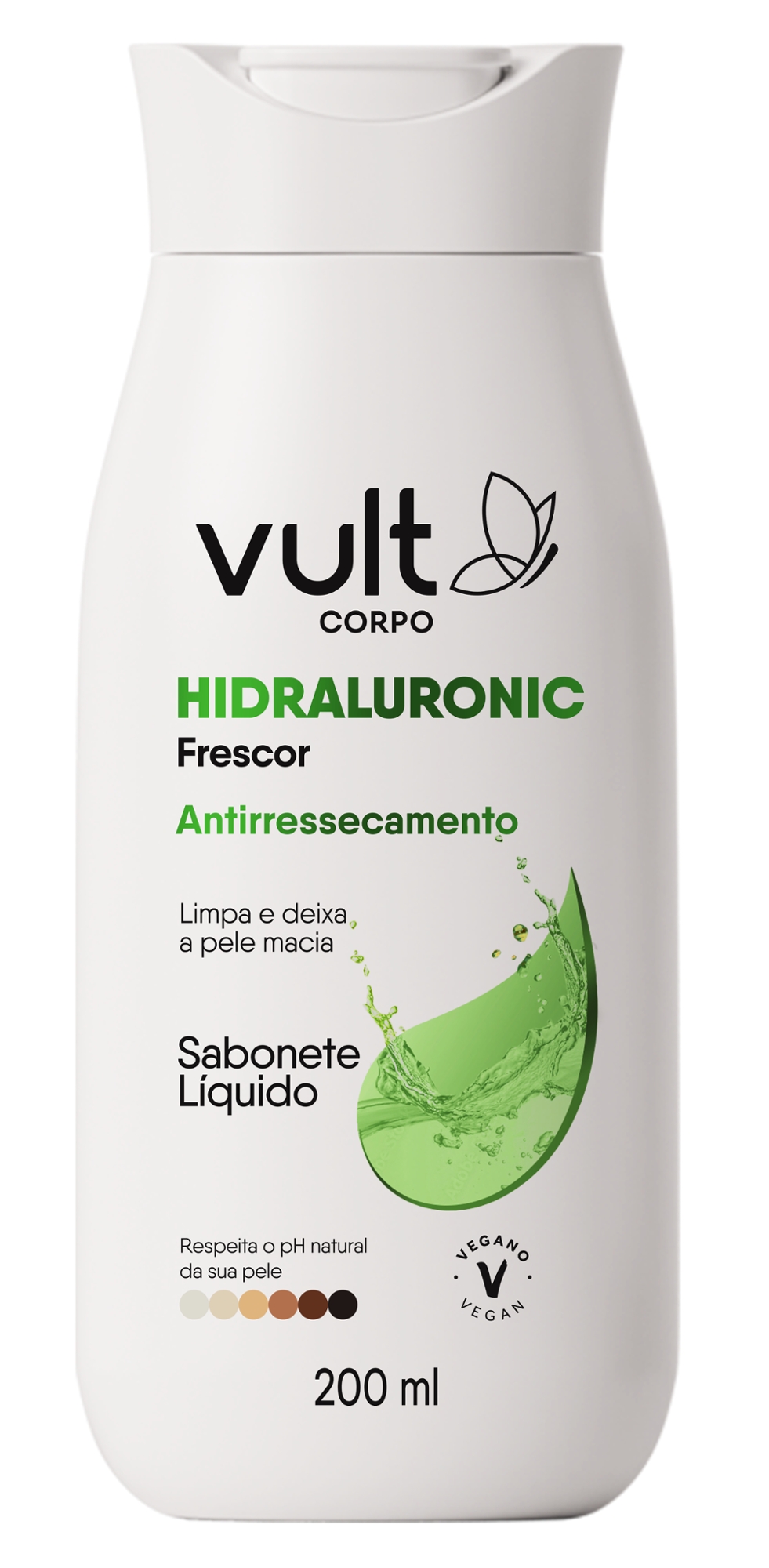 Sabonete Liquido Corpo Vult 200ml