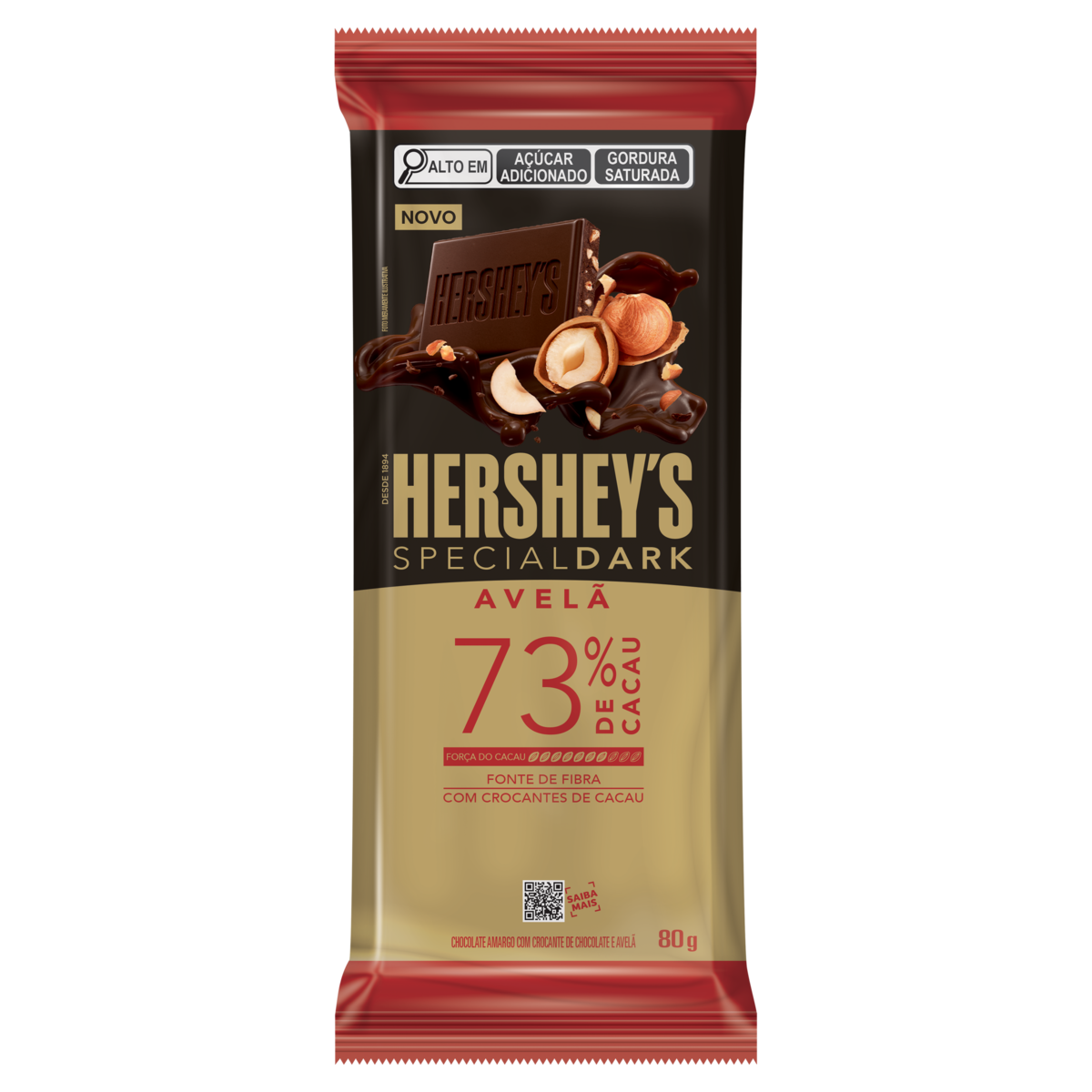 Barra Chocolate Hersheys 80g