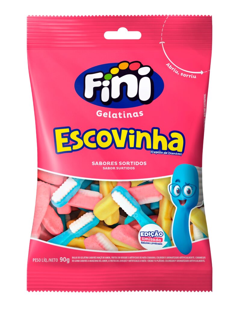 Bala Gelatina Fini 80g