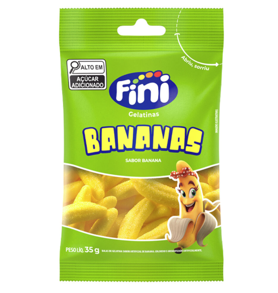 Bala Gelatina Fini 35g