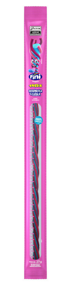 Bala Gelatina Tubes Fini 27g