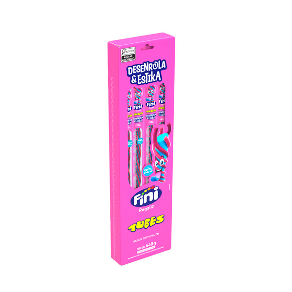 Bala Gelatina Tubes Fini 27g