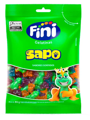 Bala Gelatina Fini 80g