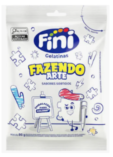 Bala Gelatina Fini 80g