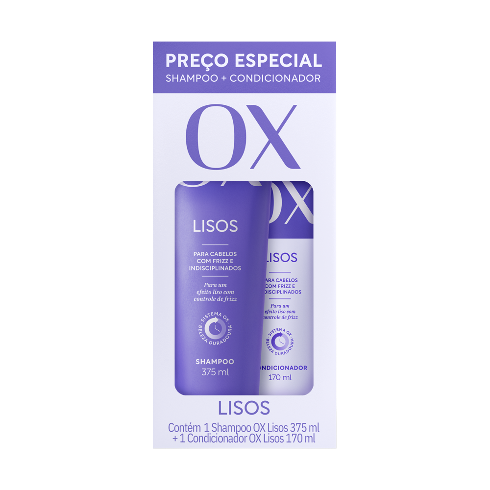 Kit Sha+cond Ox 375ml+170ml